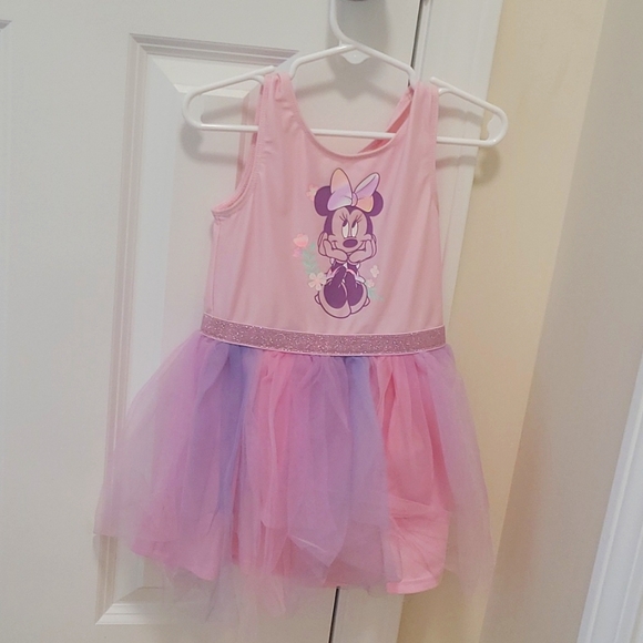 Disney Other - Disney Minnie Tutu Bathing suit pink/purple